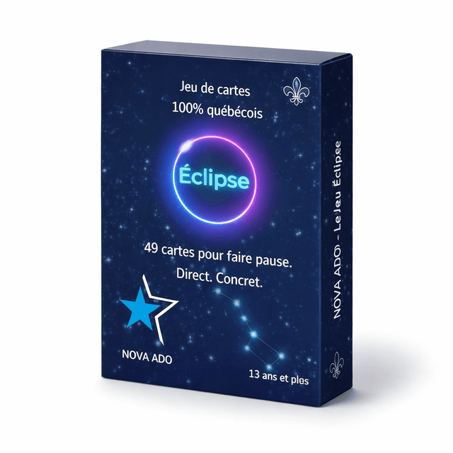Boîte du jeu Éclipse — 49 cartes pour faire pause